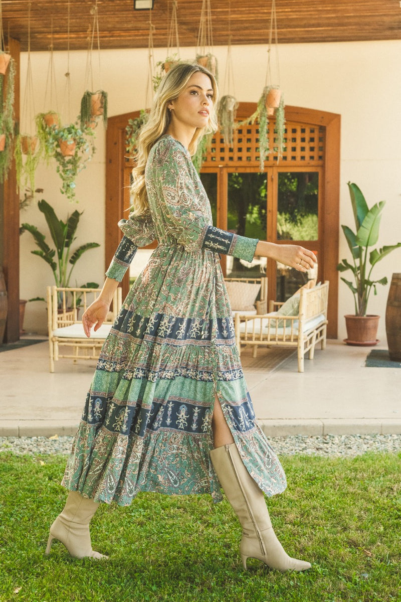 jaase maxi dress Olivine Stephanie Maxi Dress By JAASE – Blue Iguana