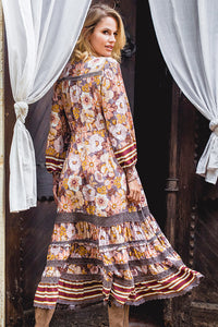 Alba Print Lela Maxi Dress- By JAASE
