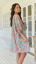 Load image into Gallery viewer, Ocean Lullaby Print Adela Midi Dress by JAASE