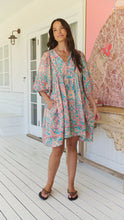 Load image into Gallery viewer, Ocean Lullaby Print Adela Midi Dress by JAASE