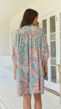 Load image into Gallery viewer, Ocean Lullaby Print Adela Midi Dress by JAASE