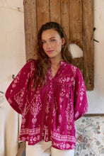 Load image into Gallery viewer, Rhubarb Print Bree Blouse By JAASE