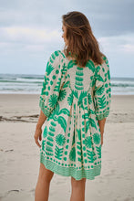 Load image into Gallery viewer, Nazare Print Boheme Mini Dress by JAASE