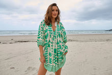 Load image into Gallery viewer, Nazare Print Boheme Mini Dress by JAASE
