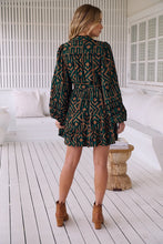 Load image into Gallery viewer, Emerald Jayde Mini Dress by JAASE