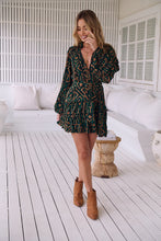 Load image into Gallery viewer, Emerald Jayde Mini Dress by JAASE