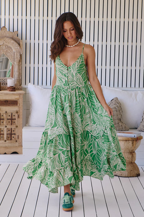 Evergreen Melina Dress by JAASE