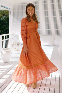 Tangerine Glow Sabrina Maci by JAASE