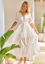 Load image into Gallery viewer, Embroidered Tessa Maxi By JAASE