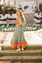 Load image into Gallery viewer, Paisley Dreams Carmen Maxi by JAASE