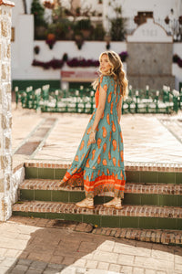 Paisley Dreams Carmen Maxi by JAASE