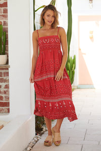 Viva Print Heidi Maxi By Jaase
