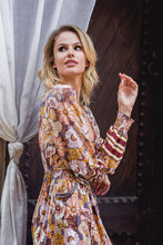 Load image into Gallery viewer, Alba Print Lela Maxi Dress- By JAASE