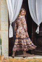 Load image into Gallery viewer, Alba Print Lela Maxi Dress- By JAASE