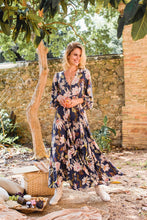 Load image into Gallery viewer, Bloom Print Anita Maxi Dress (Size XS) By JAASE