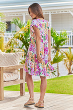 Load image into Gallery viewer, Honolulu Print Tracey Mini Dress