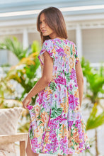 Load image into Gallery viewer, Honolulu Print Tracey Mini Dress